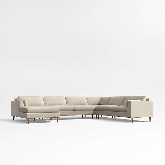 Avondale 4-Piece L-Shaped Sectional Sofa with Chaise Lounge