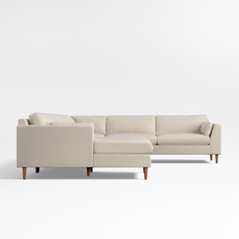 Avondale 4-Piece Corner Sectional Sofa with Chaise Lounge - image 5 of 7