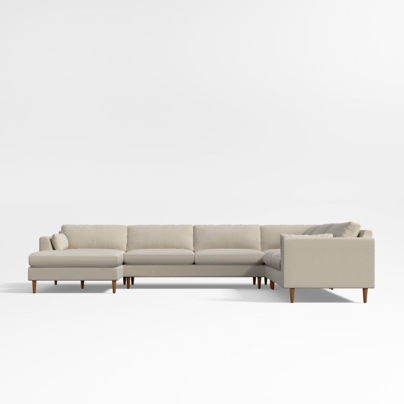 Avondale 4-Piece Corner Sectional Sofa with Chaise Lounge - image 4 of 7