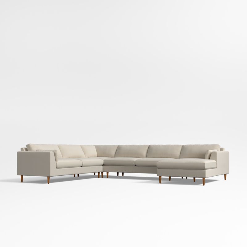 Avondale 4-Piece Corner Sectional Sofa with Chaise Lounge - image 0 of 7