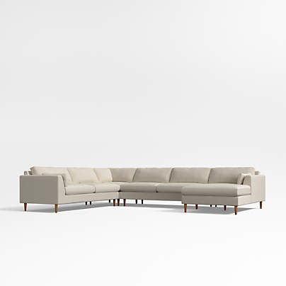 Avondale 4-Piece L-Shaped Sectional Sofa with Chaise Lounge