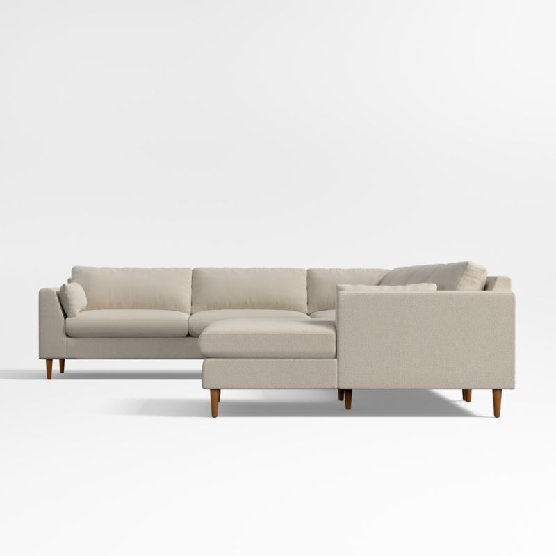 Avondale 4-Piece Corner Sectional Sofa with Chaise Lounge - image 5 of 7