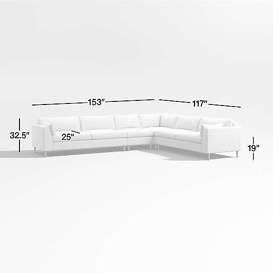 Avondale 4-Piece L-Shaped Sectional Sofa