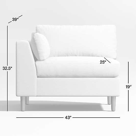 Avondale Left-Arm Chair Sectional Piece