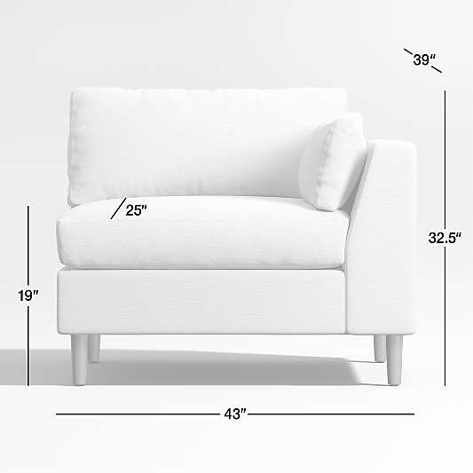 Avondale Right-Arm Chair Sectional Piece