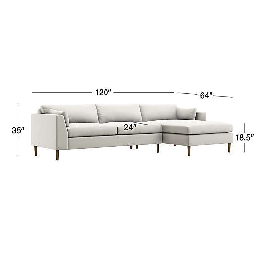 Avondale 2-Piece Chaise Sectional Sofa