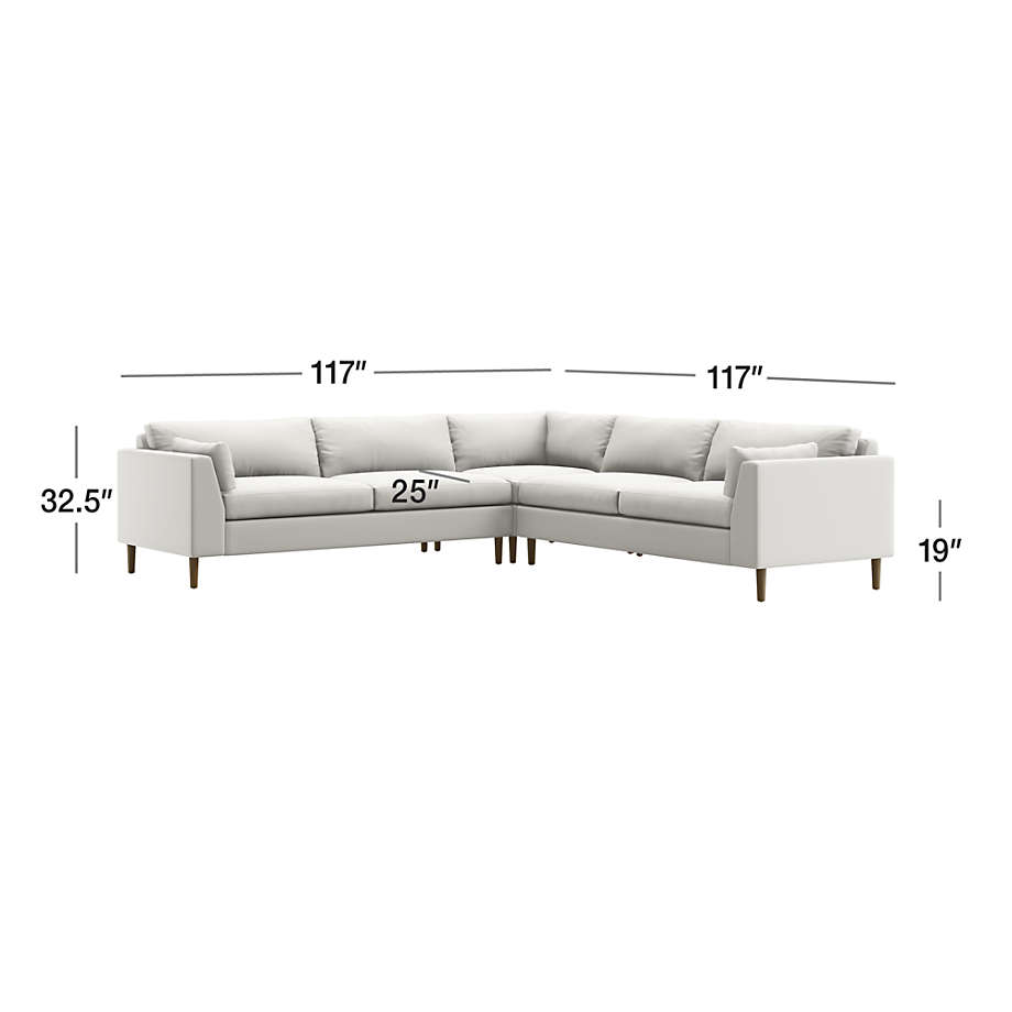 View Avondale 3-Piece L-Shaped Sectional Sofa - image 5 of 13