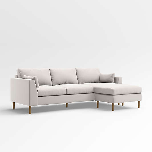 Avondale Wood Leg 3-Seat Lounger