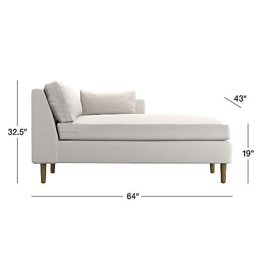 Avondale Right-Arm Chaise Lounge Sectional Piece