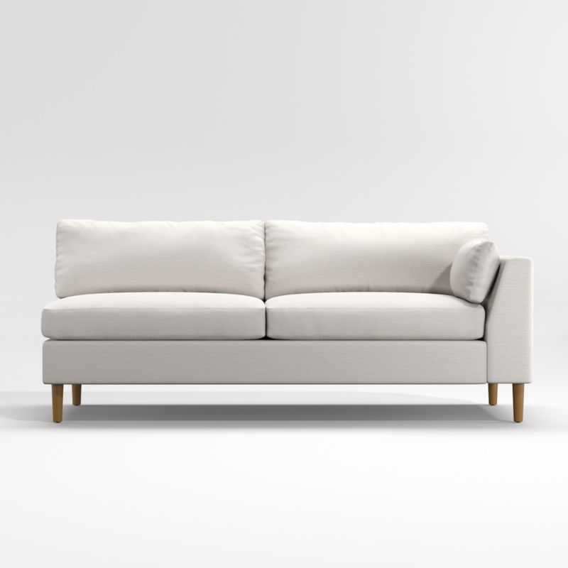 Avondale Wood Leg Right-Arm Sofa