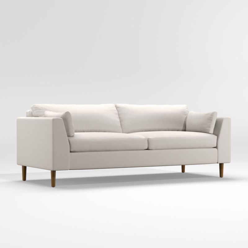 Avondale Wood Leg Sofa + Reviews | Crate & Barrel