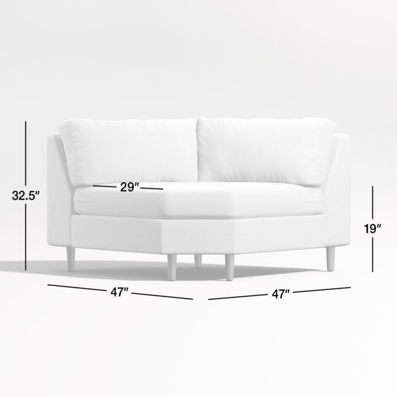 View Avondale Wedge Chair - image 3 of 4