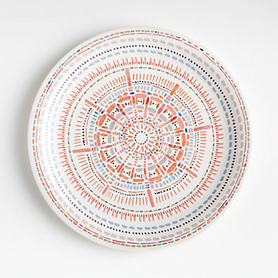 View Avril Melamine Medallion Dinner Plate details