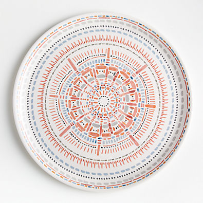 View Avril Melamine Medallion Platter details