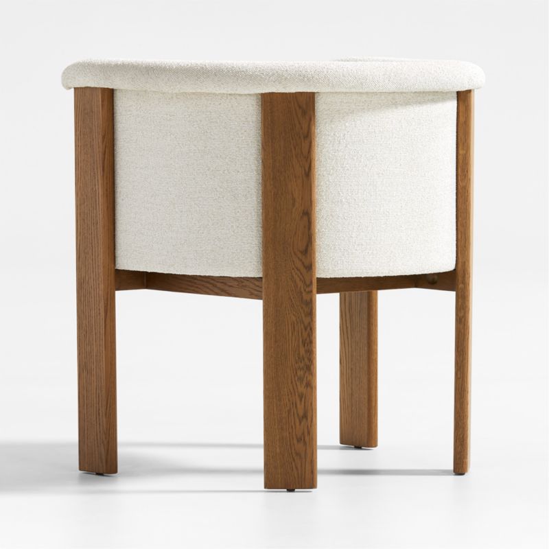 Axel Upholstered Curved Back Dining Chair - image 9 of 11