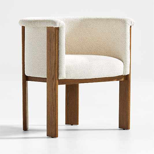 Axel Upholstered Curved Back Dining Chair