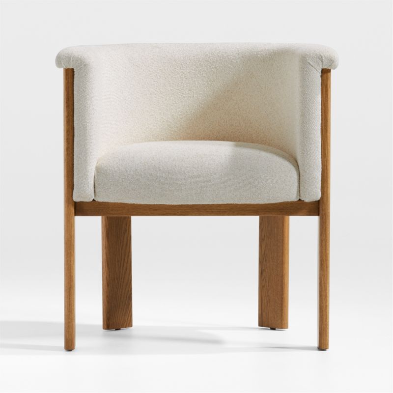 Axel Upholstered Curved Back Dining Chair - image 7 of 11