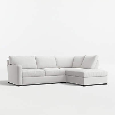 Axis 2-Piece L-Shaped Sectional Sofa with Corner Bumper