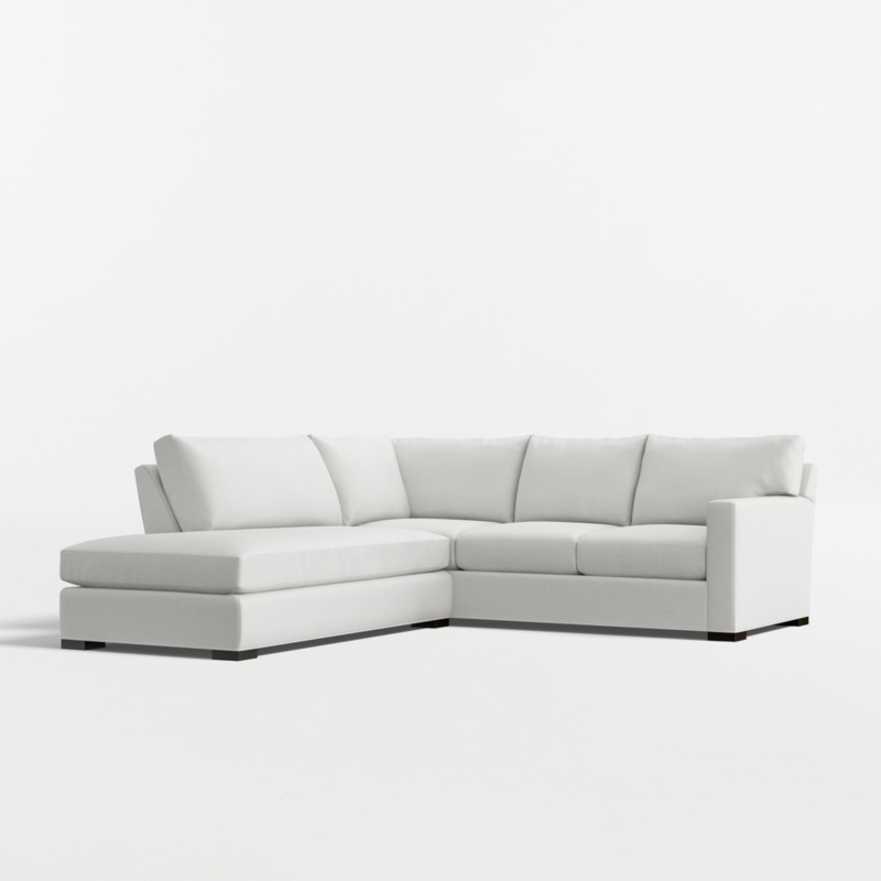 Axis 2-Piece L-Shaped Sectional Sofa with Bumper - image 0 of 13