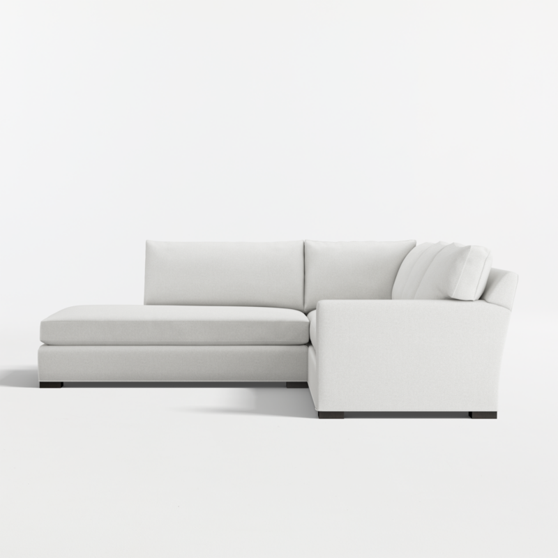 Axis 2-Piece L-Shaped Sectional Sofa with Bumper - image 13 of 13