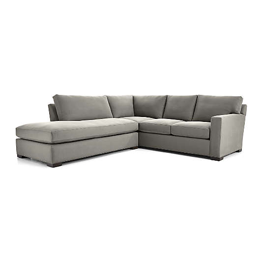 Axis 2-Piece Left Bumper Sectional Sofa