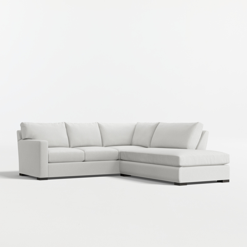 Axis 2-Piece L-Shaped Sectional Sofa with Bumper - image 0 of 13