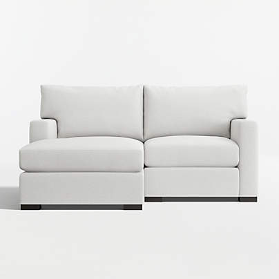 Axis 2-Piece Small Space Sectional Sofa with Chaise Lounge