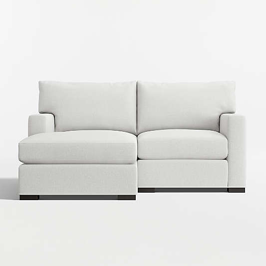 Axis 2-Piece Small Space Sectional Sofa with Chaise Lounge
