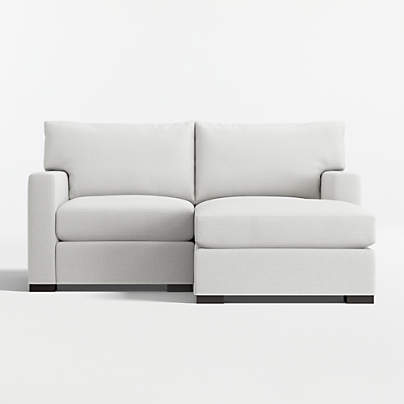 Axis 2-Piece Small Space Sectional Sofa with Chaise Lounge