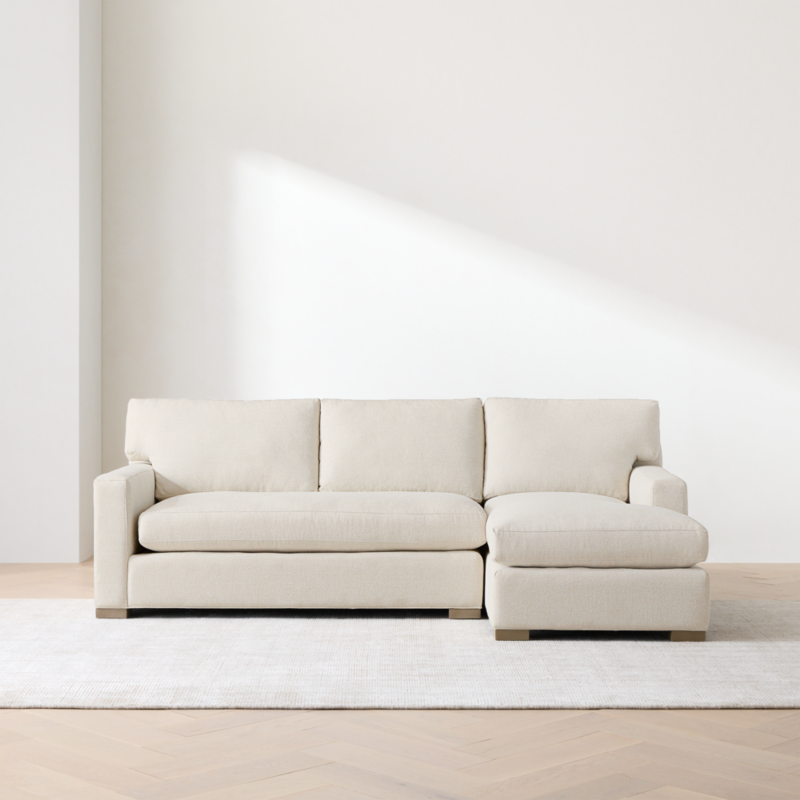 Axis 2-Piece Bench Sectional Sofa with Chaise Lounge - image 6 of 12