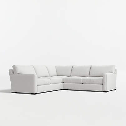 Axis 3-Piece L-Shaped Sectional Sofa