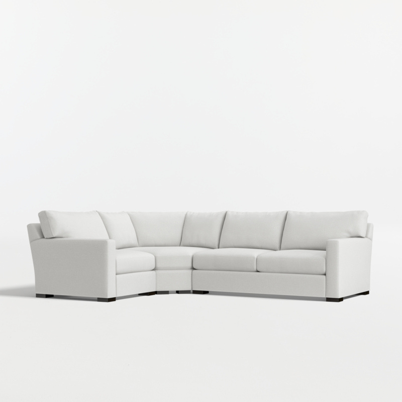 Axis 3-Piece L-Shaped Wedge Sectional Sofa - image 0 of 13