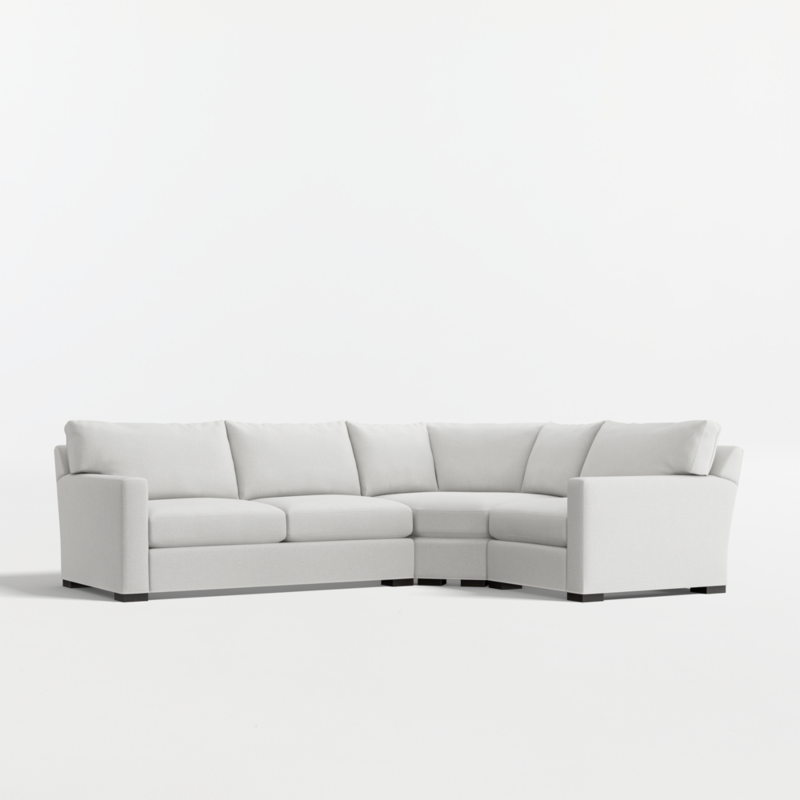 Axis 3-Piece L-Shaped Wedge Sectional Sofa - image 0 of 13