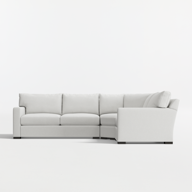 Axis 3-Piece L-Shaped Wedge Sectional Sofa - image 10 of 13