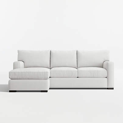 Axis 88" Reversible Storage Chaise Lounge Sectional Sofa