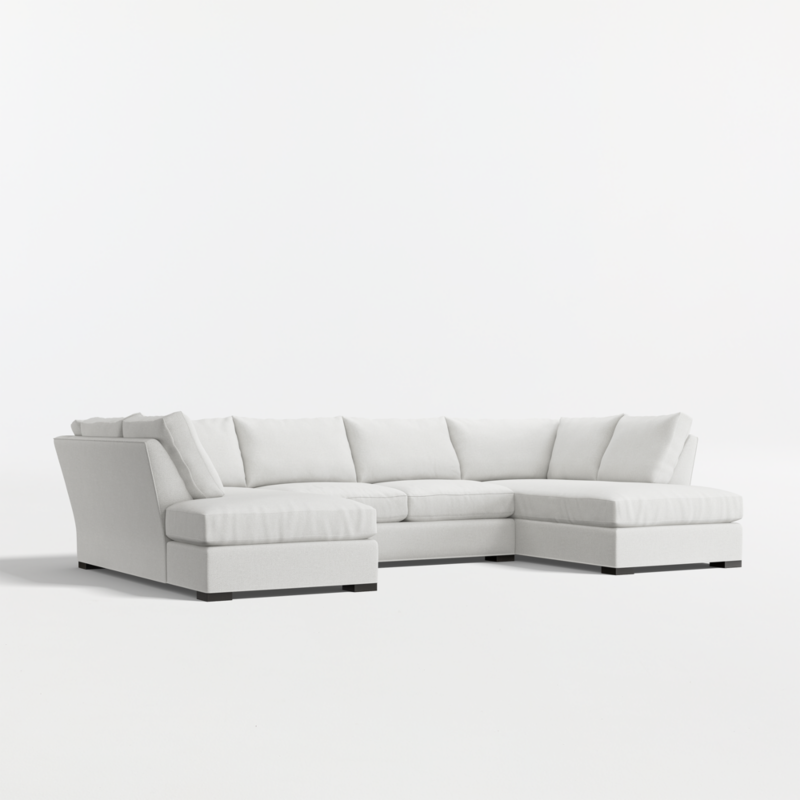Axis 3-Piece U-Shaped Sectional Sofa with Double Corner Bumper - image 11 of 12