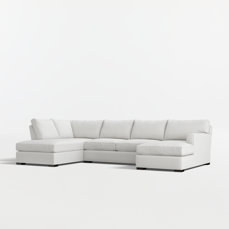 Axis 3-Piece U-Shaped Sectional Sofa with Left-Arm Corner Bumper - image 11 of 13