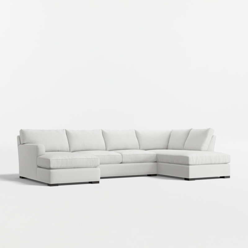 Axis 3-Piece U-Shaped Sectional Sofa with Right-Arm Corner Bumper - image 11 of 12