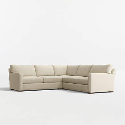 Axis 3-Piece L-Shaped Sectional Sofa