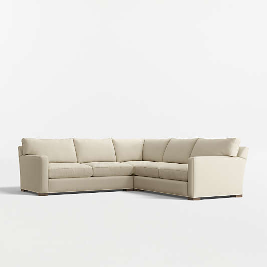 Axis 3-Piece L-Shaped Sectional Sofa