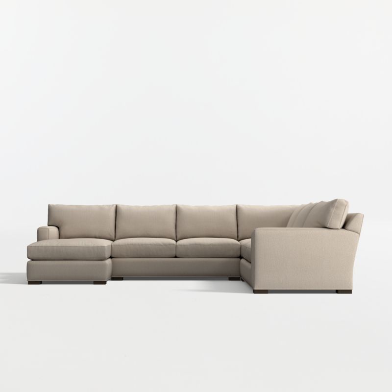 Axis 4-Piece L-Shaped Sectional Sofa with Chaise Lounge - image 8 of 13