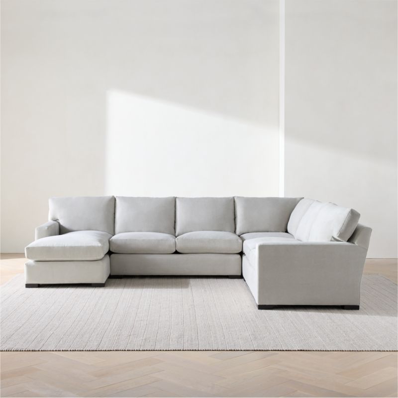 Axis 4-Piece L-Shaped Sectional Sofa with Chaise Lounge - image 6 of 14