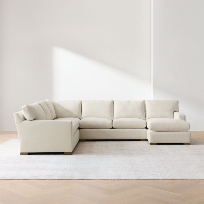 Axis 4-Piece L-Shaped Sectional Sofa with Chaise Lounge - image 3 of 16