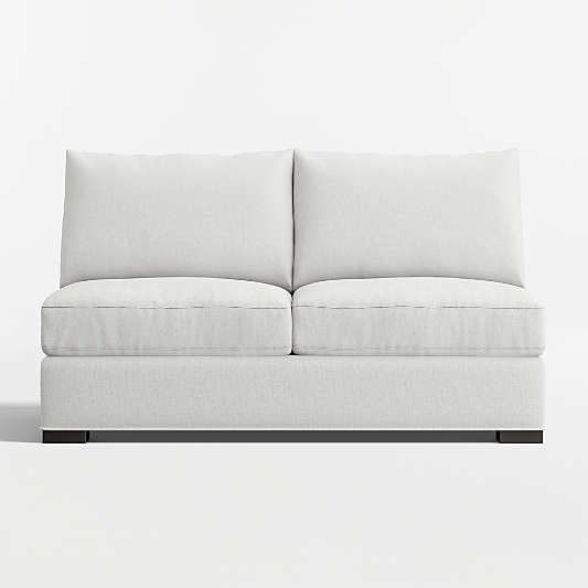 Axis Armless Full Sleeper Sofa Sectional Piece with Air Mattress