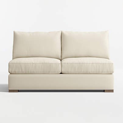 Axis Armless Loveseat Sectional Piece
