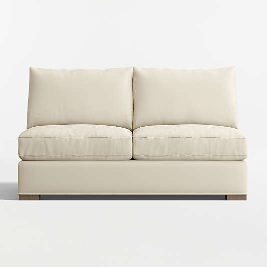 Axis Armless Loveseat Sectional Piece