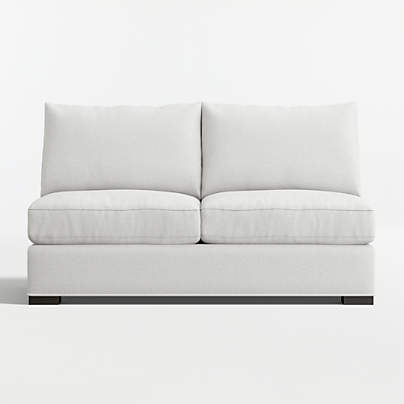 Axis Armless Loveseat Sectional Piece