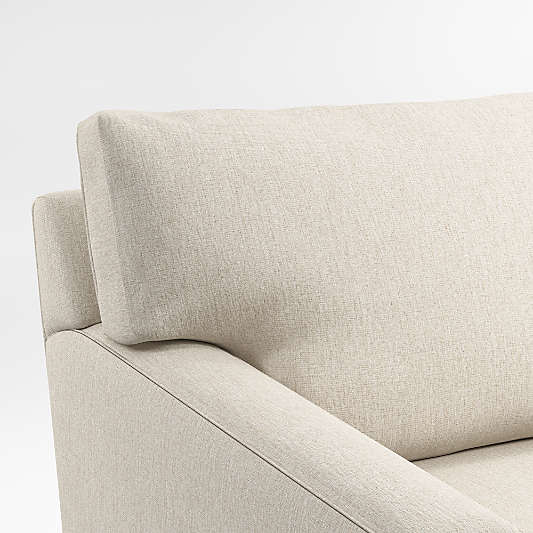 Axis Classic 4-Piece L-Shaped Bench Sectional Sofa with Chaise Lounge