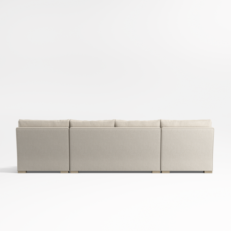 Axis 3-Piece U-Shaped Bench Sectional Sofa with Double Chaise Lounge - image 13 of 12