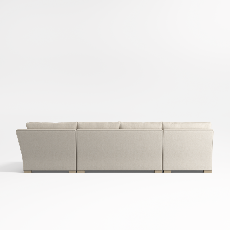 Axis 4-Piece L-Shaped Bench Sectional Sofa with Chaise Lounge - image 13 of 12